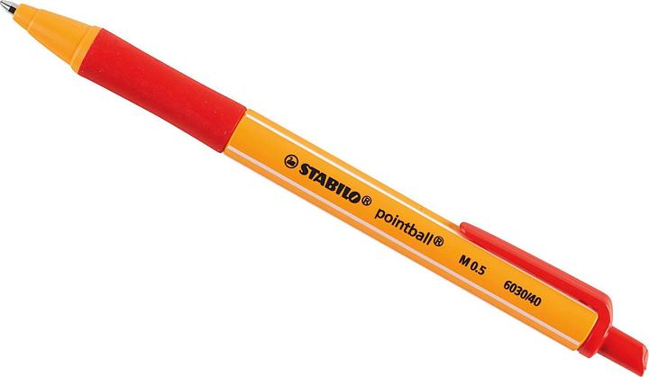Immagine prodotto STABILO biro retrattili pointball (Rosso, 1 x)