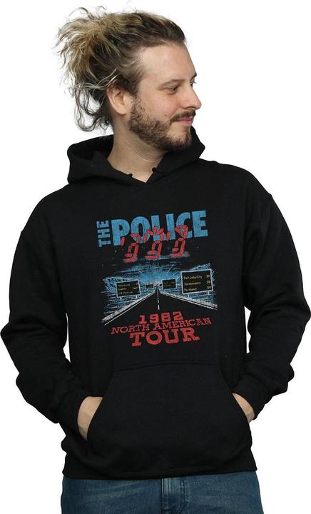 Actual product image The Police Mens North American Tour V2 Hoodie (5XL)