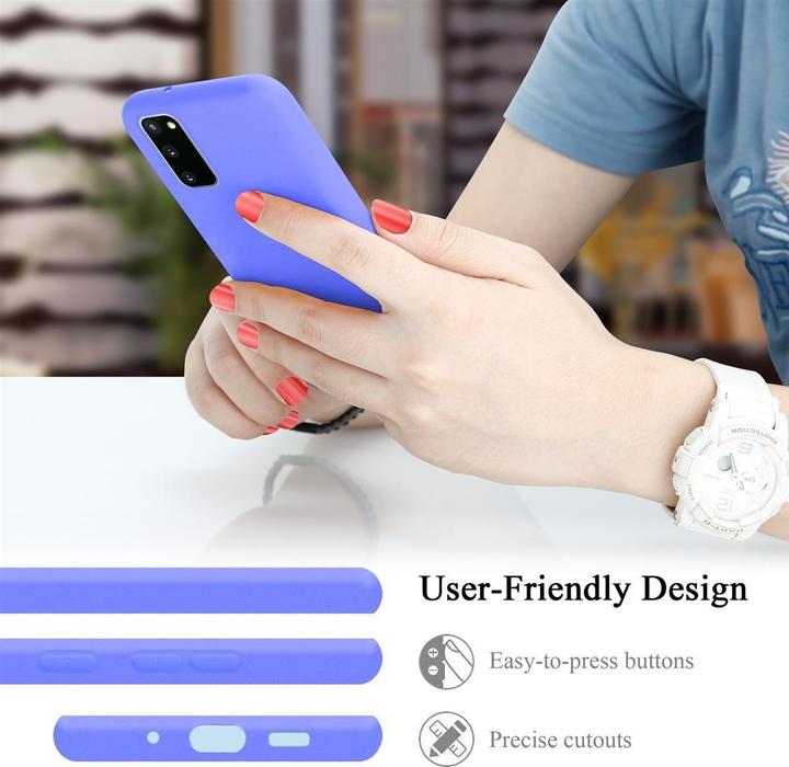 Immagine prodotto Cadorabo Copertura della cassa del silicone liquido TPU (Samsung Galaxy S20 FE)