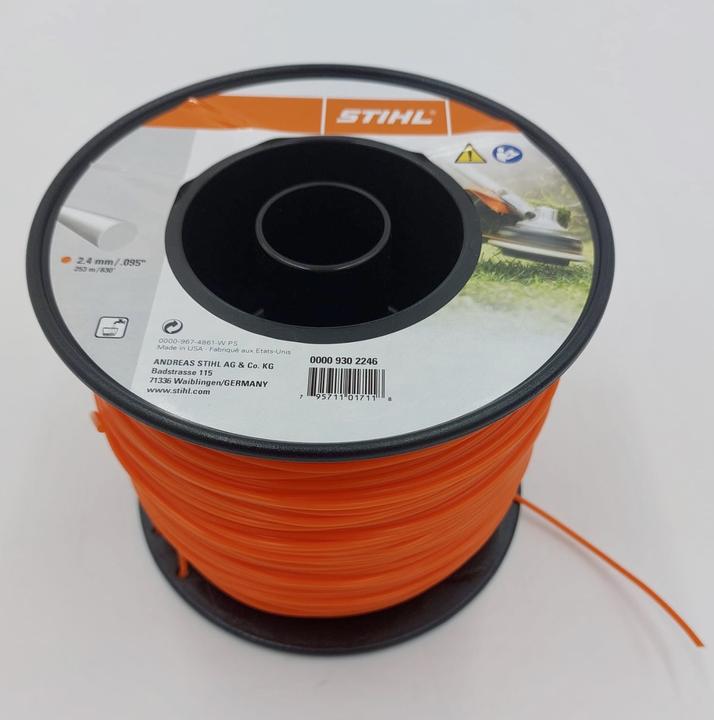 Actual product image Stihl Genuine mowing thread 2.4 mm x 261 m (Weed whacker, Trimmer line + line spool)