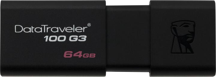 Image du produit Kingston DataTraveler 100 G3 (64 Go, USB-A)