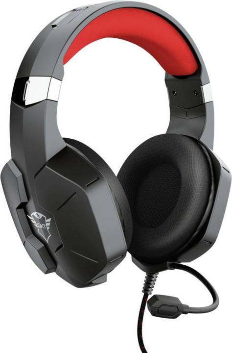 Immagine prodotto Trust Cuffia GXT 323 Carus Rosso/Nero (Cablato)