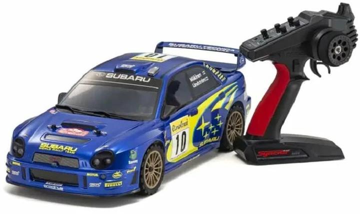 Actual product image Kyosho Rally Fazer FZ02-R Subaru Impreza WRC 2002 (ARR Almost Ready to Run)
