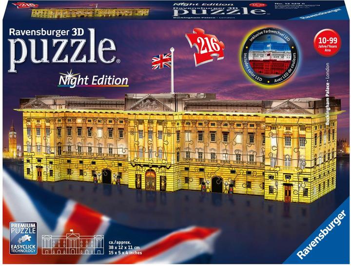 Ravensburger Buckingham Palace bei Nacht (216 Teile)