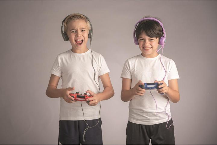 Produktbild Buddyphones Galaxy - Kopfhörer - Kopfband - Musik - Violett - Binaural - 0,8 m