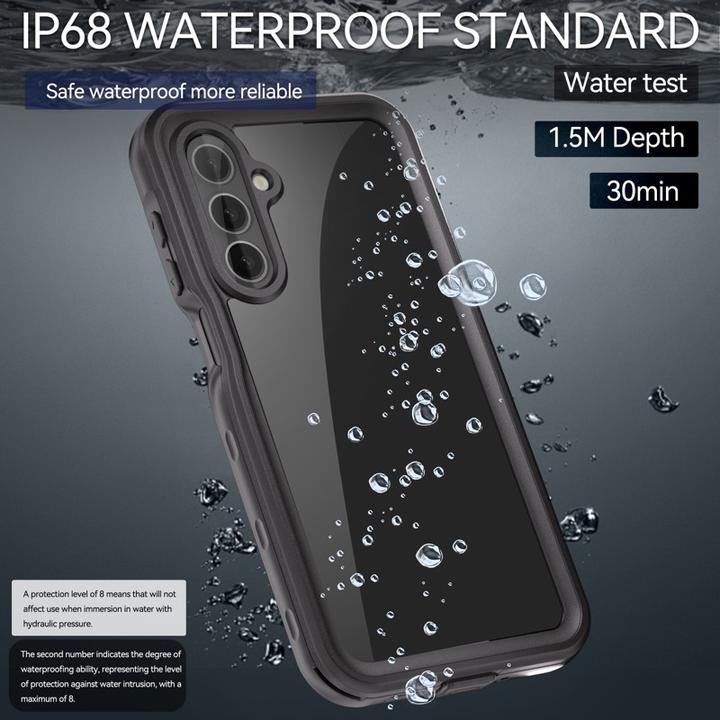 Immagine prodotto Redpepper Samsung Galaxy A16 - IP68 SAM Series Wasserdichtes Outdoor Case, schwarz (Samsung Galaxy A16)