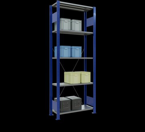 Immagine prodotto Schulte Lagertechnik MULTIplus150 sistema di scaffalatura di base senza bulloni con traversa