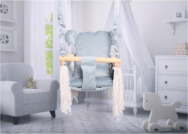 Actual product image Holzecke Teddy Bear" swing grey
