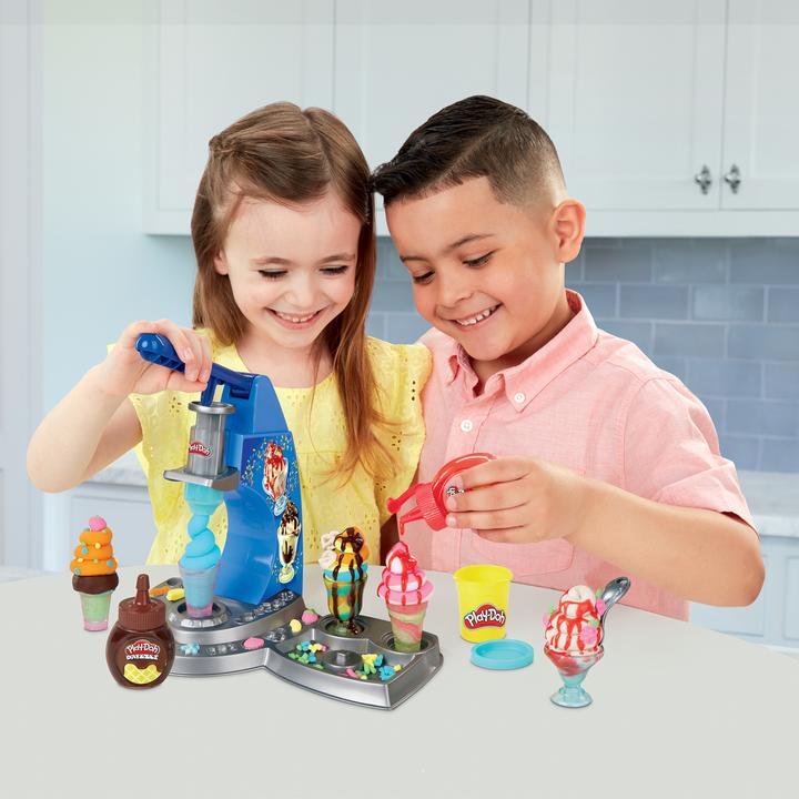 Produktbild Play-Doh Drizzy Eismaschine mit Toppings