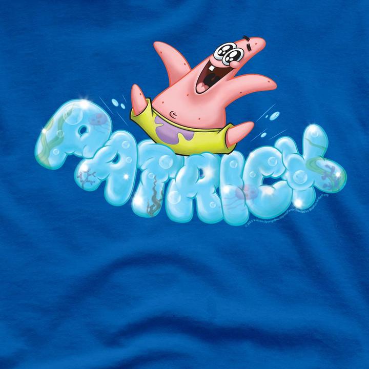 Actual product image Spongebob Squarepants Mens Happy Go Lucky Patrick Star T-Shirt (S)