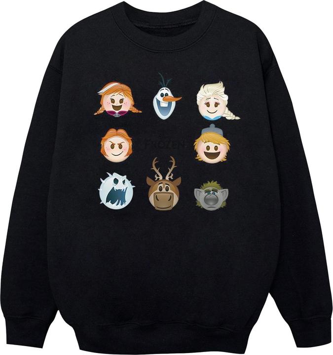 Immagine prodotto Disney Frozen Heads Felpa Ragazzi (152, 158)