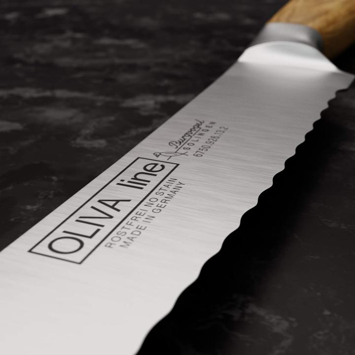 Actual product image Burgvogel Solingen Oliva bread roll knife (13 cm)