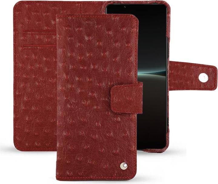Actual product image Noreve Leather wallet with horizontal flap (Sony Xperia 5 IV)