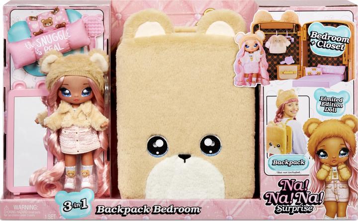 Produktbild MGA Na!Na!Na!Surprise- 3-in-1 Backpack Bedroom-Sarah Snuggles