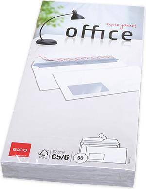 Produktbild Elco Briefumschläge Office in Kleinpackung (C5/6, 50 x)