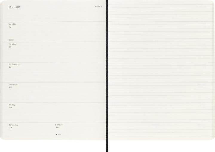 Actual product image Moleskine Schüleragenda Soft Cover (19 x 25 cm, English)