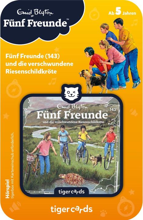 Image du produit Tigermedia tigercard - Cinq amis - 143 : et la tortue géante disparue