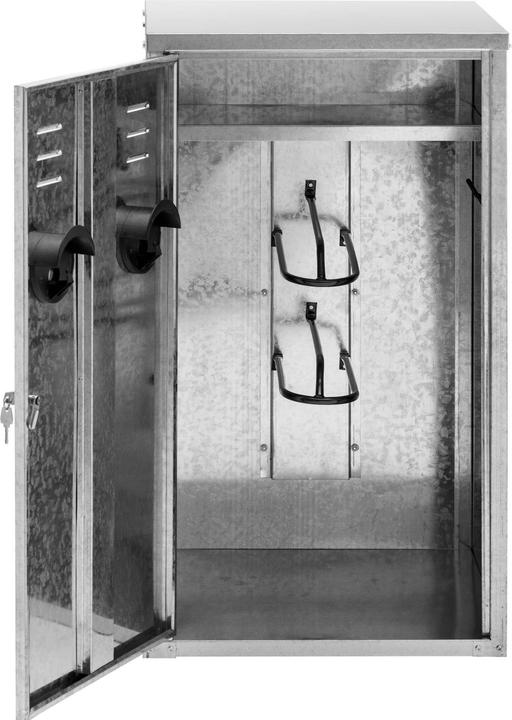 Produktbild Wiesenfield Sattelschrank Sattelspind Reitschrank Stallspind abschliessbar 60 x 60 x 106 cm (60 cm, 107 cm)