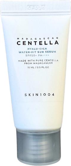 Actual product image Skin1004 Hyalu-Cica Water-fit Sun Serum (Sun cream face, SPF 50+, 15 ml)