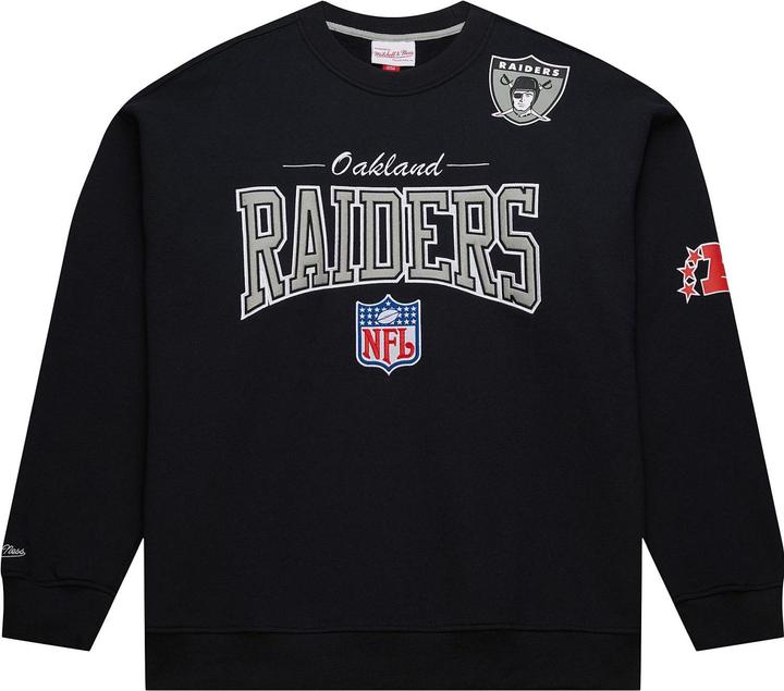 Produktbild Mitchell & Ness BACKPRINT Pullover Oakland Raiders - XL (XL)