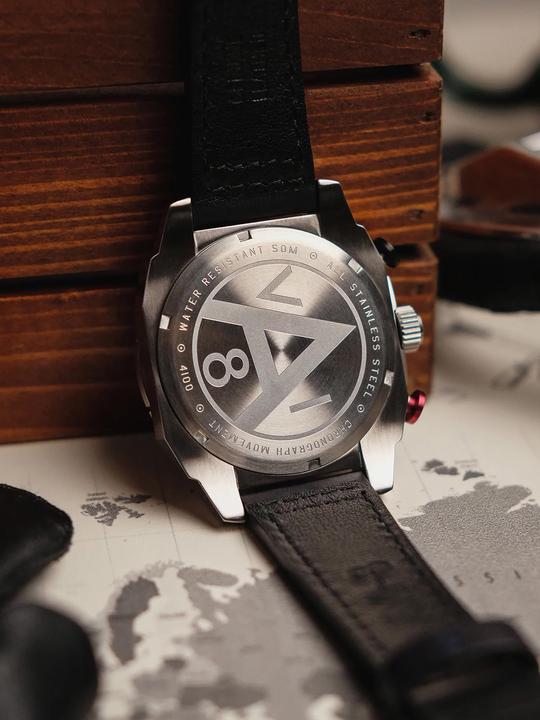 Actual product image AVI-8 AV-4100-02 (Chronograph)