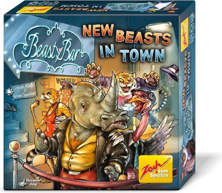 Actual product image Zoch ZOC05156 - Beasty Bar: New Beasts in Town, card game, for 2-4 players, ages 8+ (German, French, Italian, English)