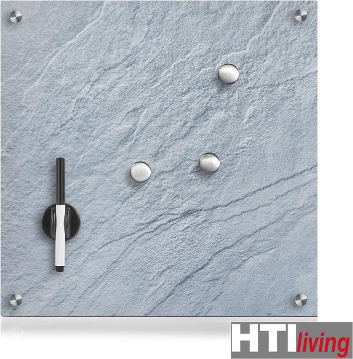 Produktbild HTI-Living Memoboard Glas (Pinnwand, 40 x 40 cm)
