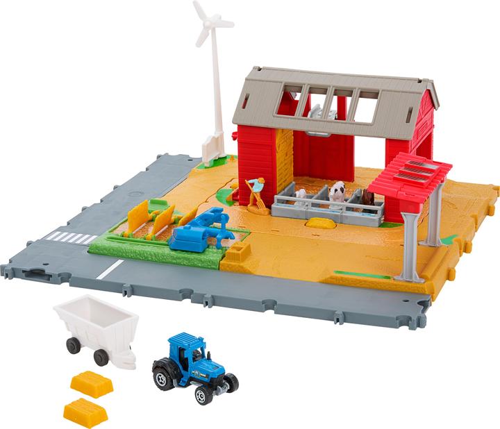 Actual product image Matchbox Action Drivers Farm Harvest Playset