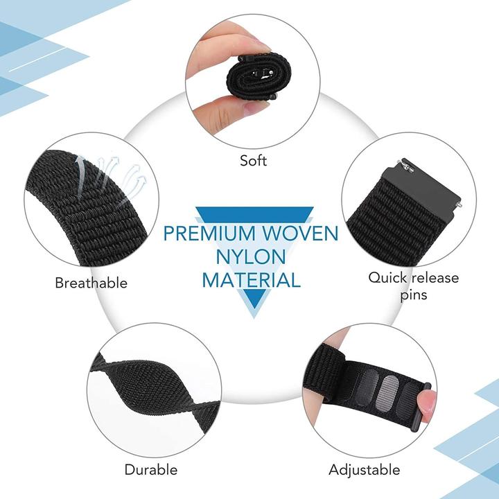 Produktbild Strap-it Armband (20 mm, Nylon)