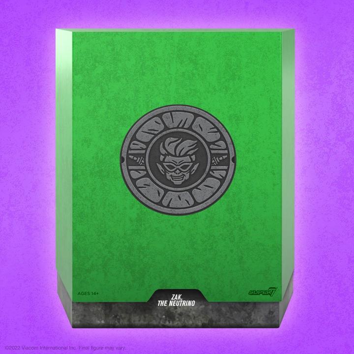 Immagine prodotto Super7 Statuetta ninja Les Tortues Ultimates Zak, Il Neutrino 18 cm