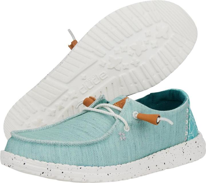 Actual product image Hey Dude Wendy Heathered Slub Tropical (38)