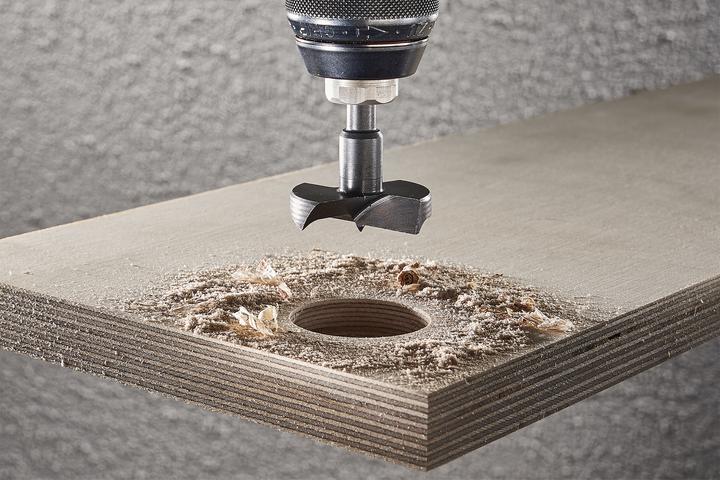 Image du produit wolfcraft Mèche à bois 15 mm Longueur totale (8 mm)