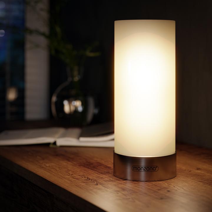 Actual product image Monzana Table Lamp with Touch Function (E14)