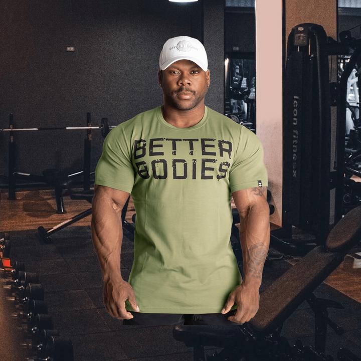 Actual product image Better Bodies Basic Tapered Tee (S)