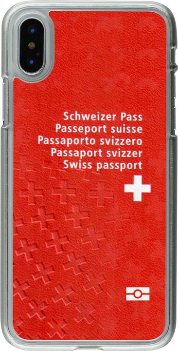 Produktbild PhoneLook Hülle transparent Swiss Passport (Apple iPhone X, Apple iPhone XS)
