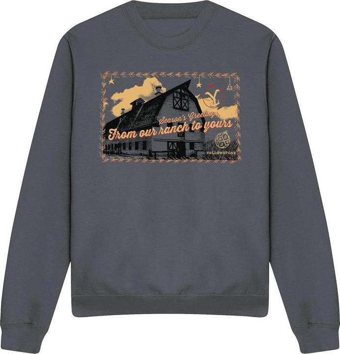 Yellowstone Seasons Greetings From The Sweatshirt weihnachtliches Design