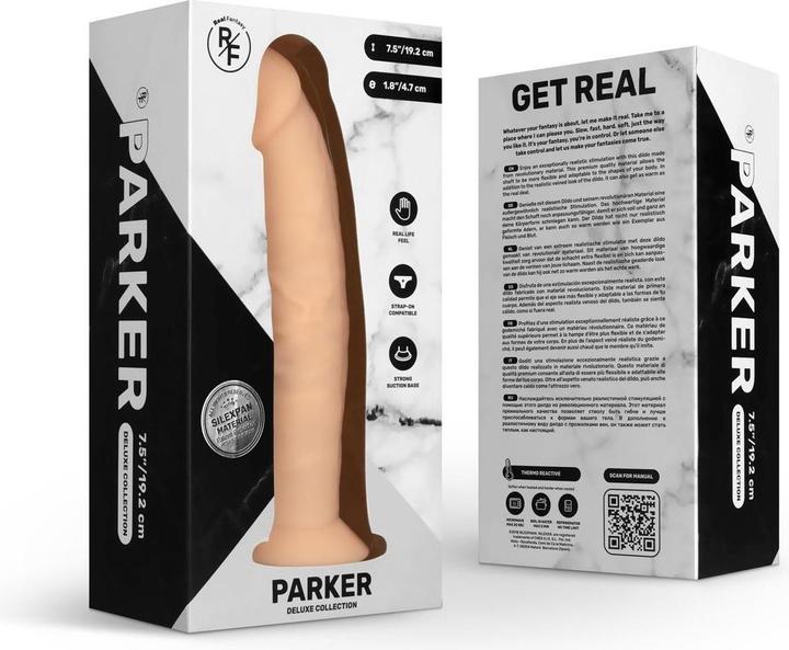 Actual product image Real Fantasy Parker Realistic Dildo - 18 cm