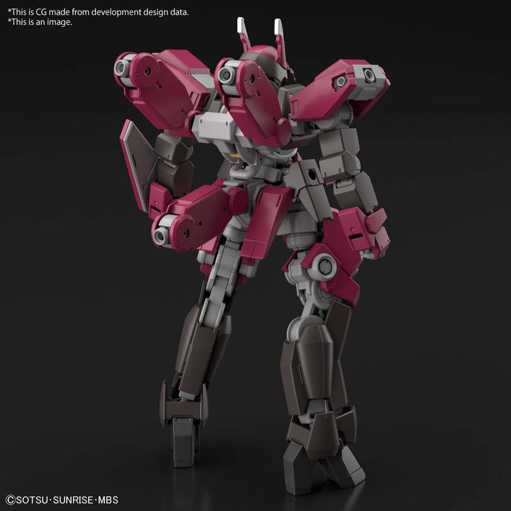 Actual product image Bandai Gundam Iron-Blooded Orphans: High Grade - Cyclase's Schwalbe Custom