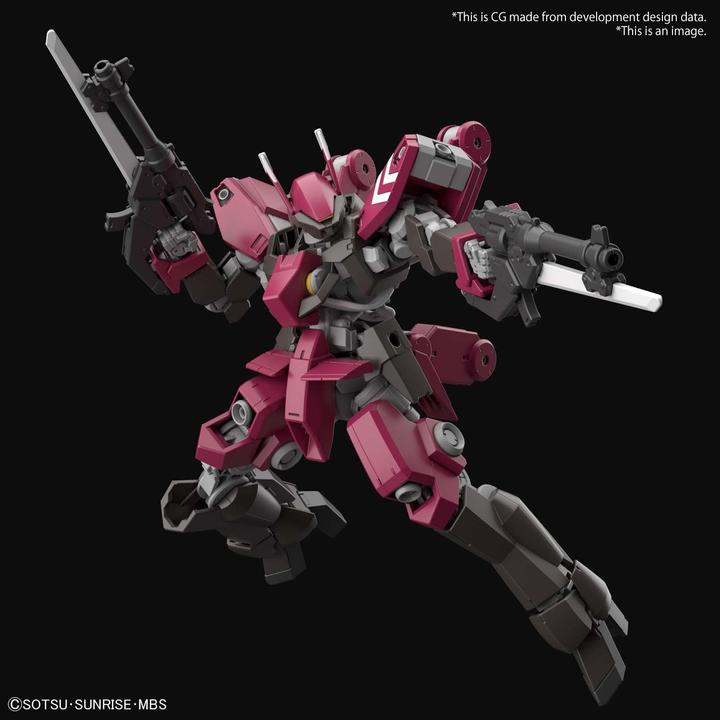 Actual product image Bandai Gundam Iron-Blooded Orphans: High Grade - Cyclase's Schwalbe Custom