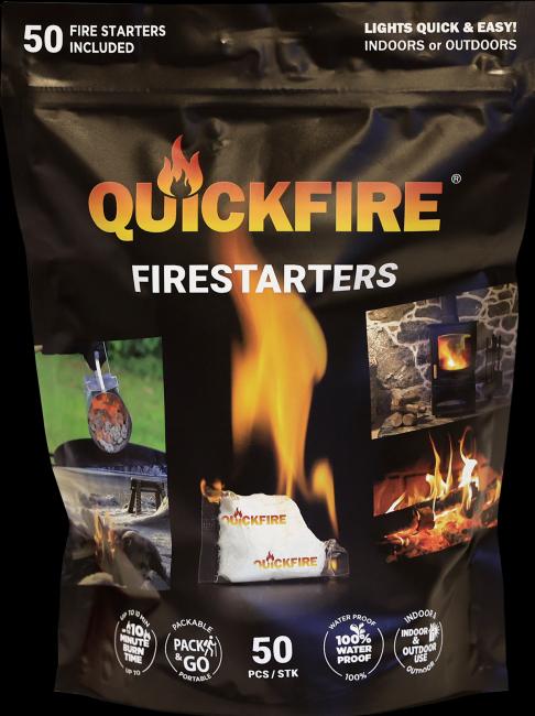 Produktbild Quickfire Feueranzünder (Packung mit 50 Stück)