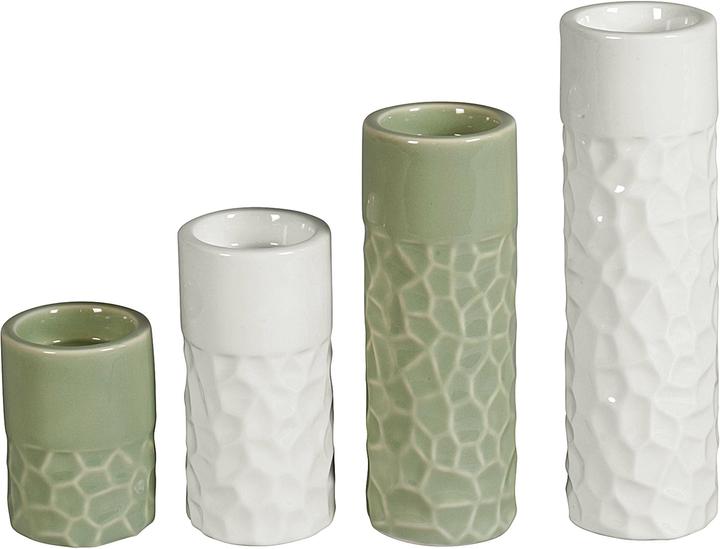 Actual product image HTI-Living Tealight holder porcelain (4 x)