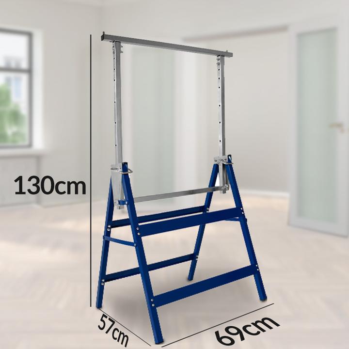 Image du produit Deuba 4x tréteaux à cadre à 7 compartiments (57 cm, 69 cm)