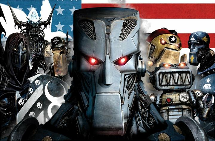 Image du produit Rock Saws ZEE PRODUCTION Puzzle 2000 AD : A.B.C.Warriors 500 pièces (500 pièces)