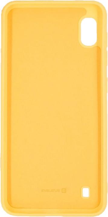 Actual product image Evelatus Galaxy A10 Soft Touch Silicone Case with Strap (Samsung Galaxy A10)