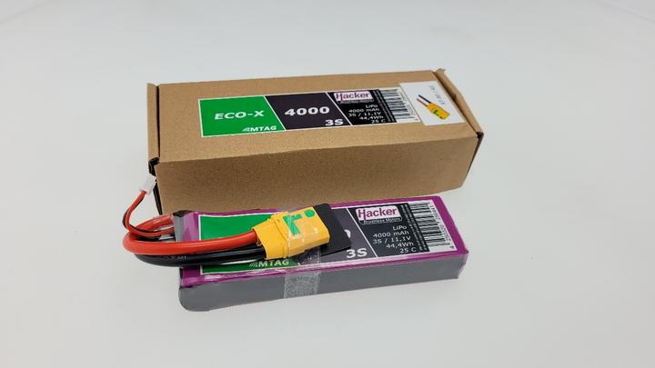 Image du produit Hacker LiPo Pack TF ECO-X 3800mAh 3S MTAG (11.10 V, 3800 mAh)