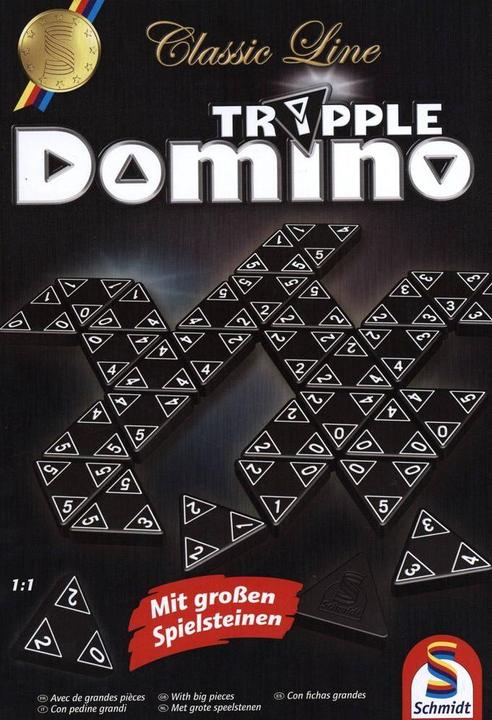 Actual product image Schmidt Spiele Classic Line: Tripple Domino (German)