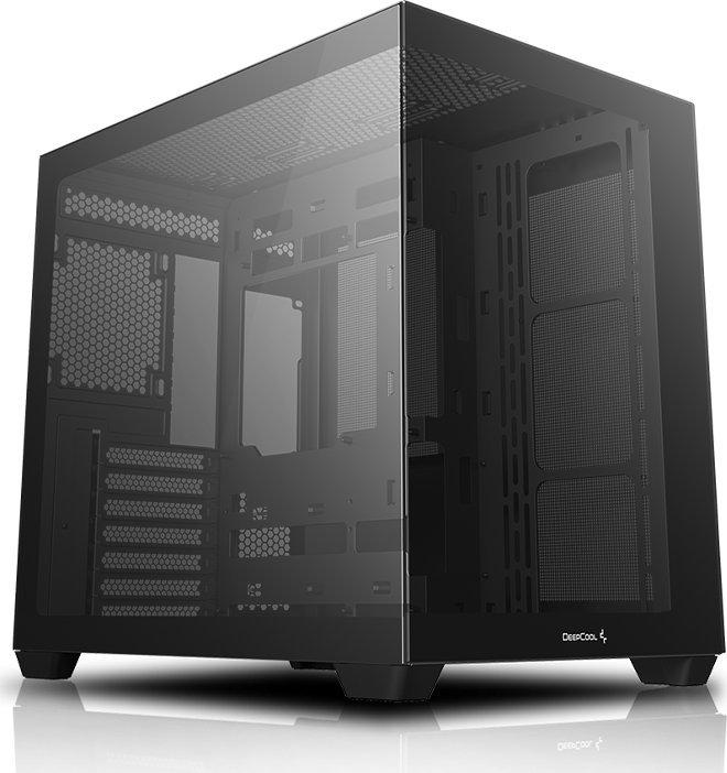 Actual product image NoName CG530 (schwarz, Tempered Glass x 2) (ATX, mATX)