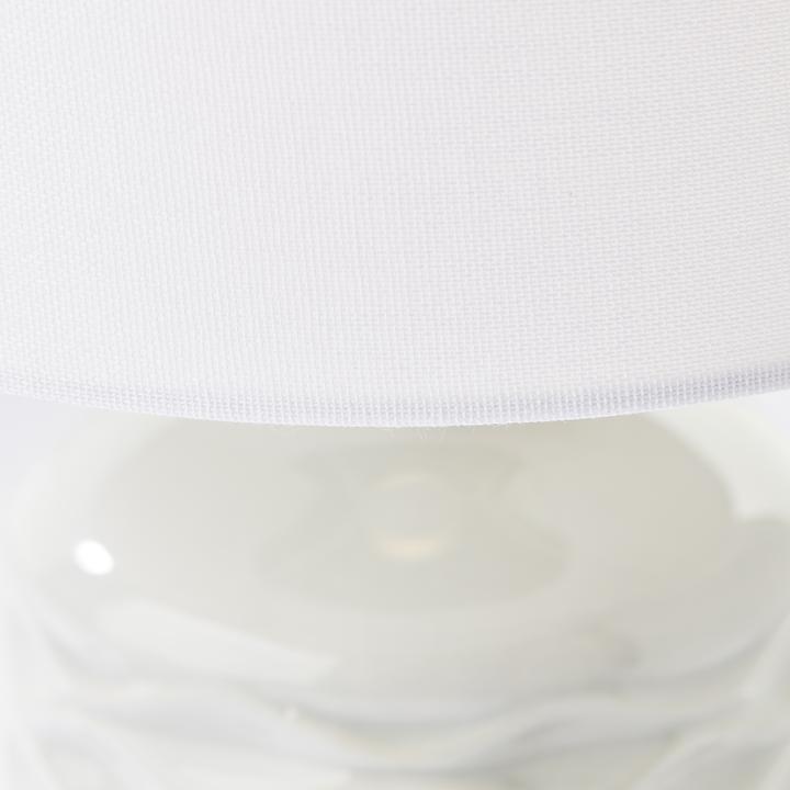 Actual product image Brilliant Ilysa Table Lamp 42cm grey/white (E14)