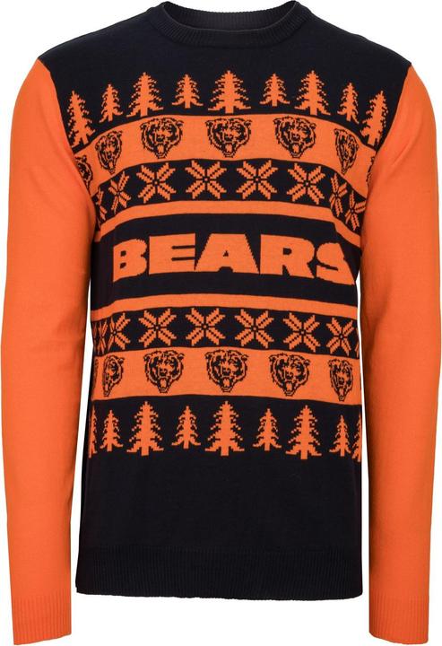 Actual product image Foco NFL Ugly Sweater XMAS Knit Sweater Chicago Bears - XL (XL)