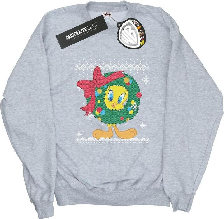 Immagine prodotto Looney Tunes Tweety Pie Christmas Fair Isle Felpa Uomo (M)